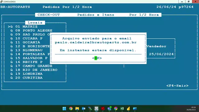 Pedido de Meia Hora Parte 01