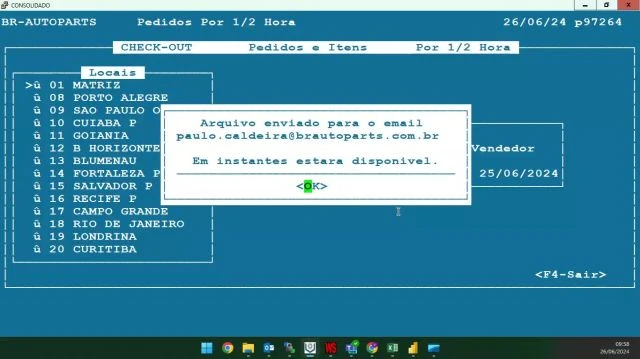 Pedido de Meia Hora Parte 01