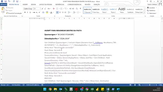 Pedido de Meia Hora Parte 02